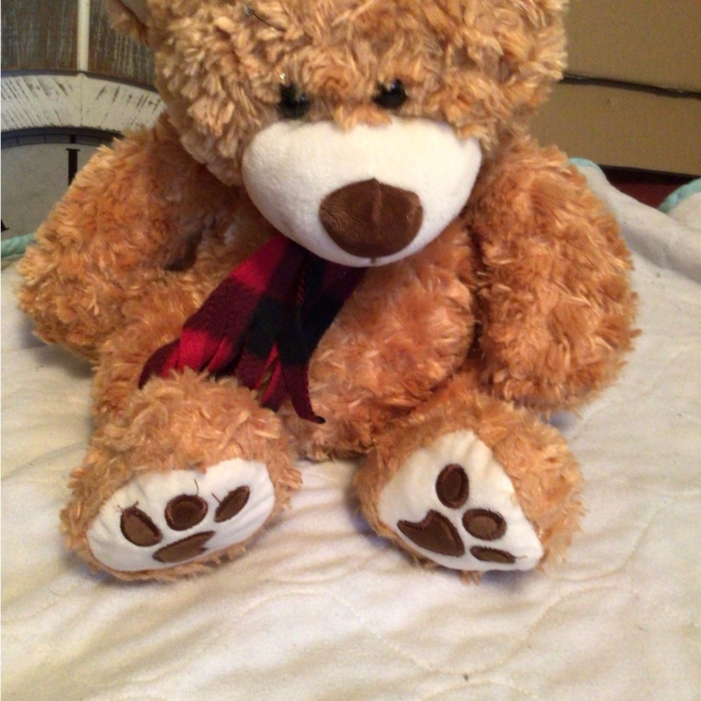 Plush Brown Teddy Bear Toy